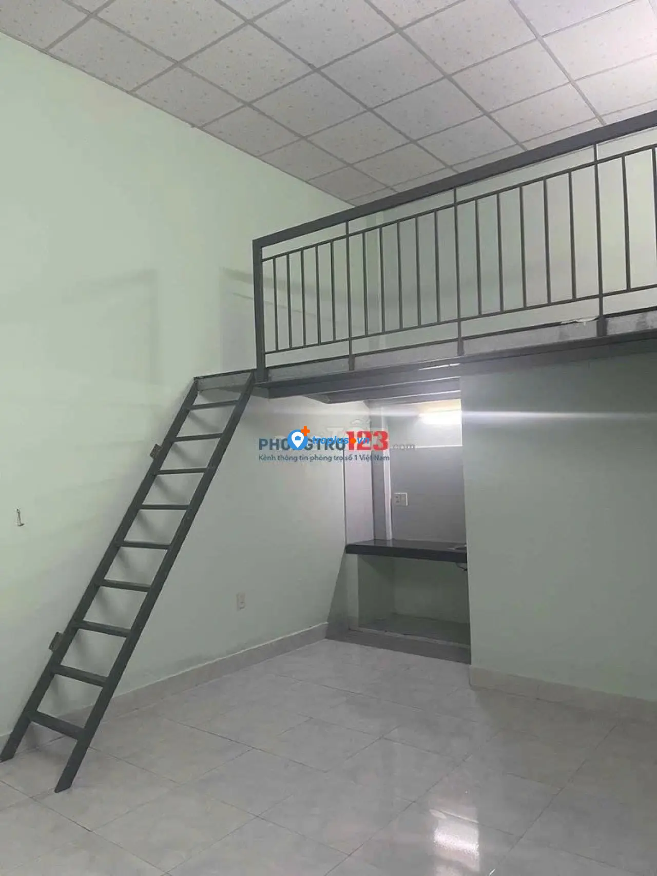 Phòng trọ có gác, bếp, WC riêng tại Hòa Xuân, Cẩm Lệ – Giá rẻ 2.3 triệu/tháng