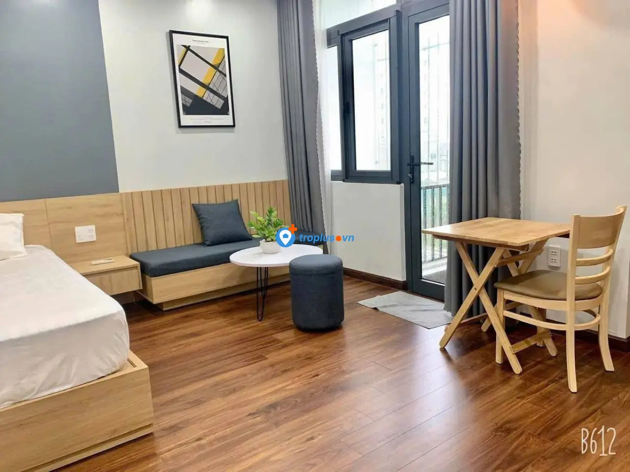 Cho thuê căn hộ studio full nội thất Mỹ An – Mỹ Đa Đông 11, gần biển Mỹ Khê, thang máy, ban công thoáng