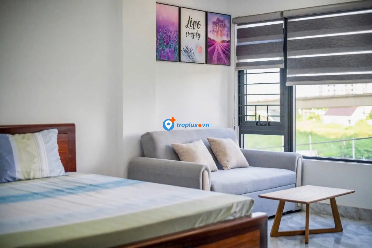 Cho thuê căn hộ full nội thất Trần Sâm Sơn Trà gần Golden Bay – thoáng đẹp, giá 5 triệu/tháng