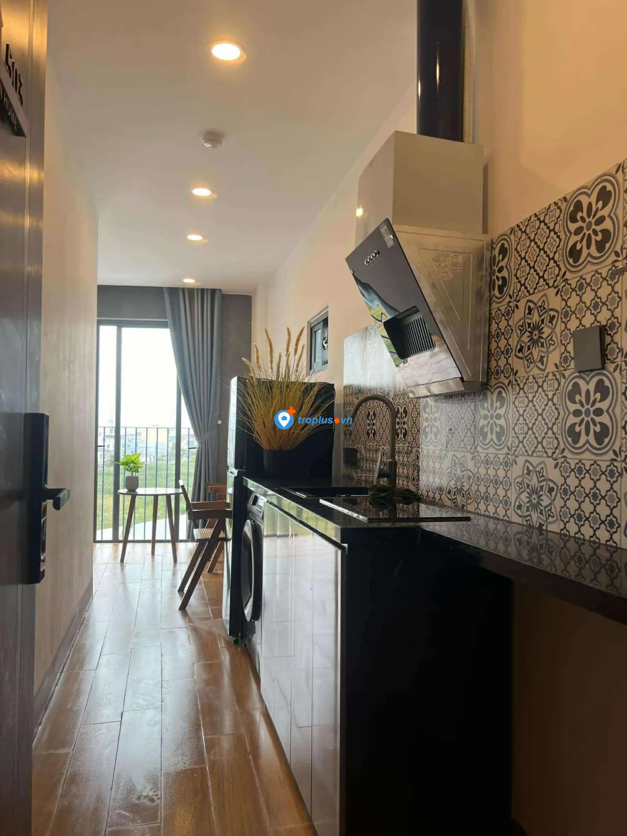 Cho thuê căn hộ mới full nội thất hiện đại, Hoà Xuân – giá 5tr5