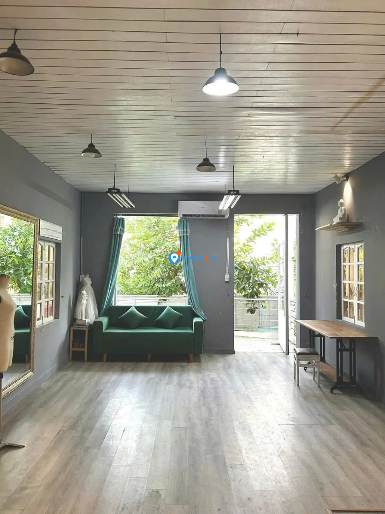 Cho thuê căn hộ studio 50m² giá rẻ – Ông Ích Khiêm, Thanh Khê, Đà Nẵng – có bếp, điều hòa, ban công rộng, chỉ 4 triệu/tháng