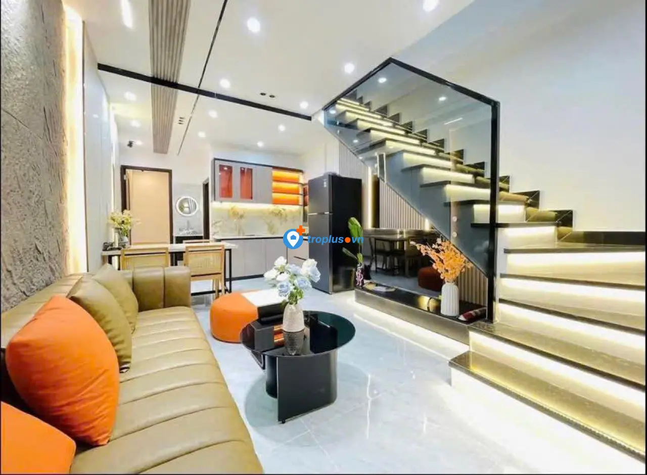 Cho thuê nhà 2 tầng kiệt Hùng Vương – Thanh Khê, Đà Nẵng – full nội thất đẹp, 3PN, giá 15 triệu/tháng